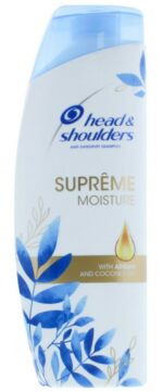 Head & Shoulders Supreme Moisture Anti-Dandruff Shampoo 400ml With Argan Oil,