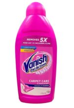 Vanish Carpet Cleaner + Upholstery, Power Liquid Shampoo, Large Area Cleaning, 450 ml