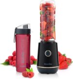 Breville Blend Active Personal Blender & Smoothie Maker | 350W | 1 Portable Blend Active Bottle (600ml) | Leak Proof Lid | Black & Gold - Image 1