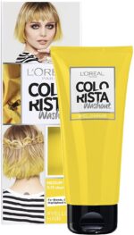 L'Oreal Paris Colorista Washout Yellow Neon Semi-Permanent Hair Dye 80ml