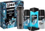 LYNX Ice Chill Gift set for him Gym Collection with Body spray, Anti-perspirant, Body wash, Gym towel, and Water bottle, 5 piece - Image 1