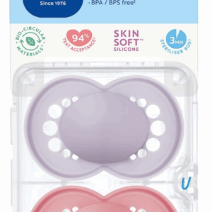 MAM Original Soothers 16 Plus Months Pack of 2 Pink (Various Designs) - Image 2