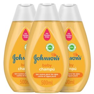 x3 Johnson Baby Shampoo, 500ml - Image 3
