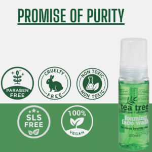 Tea Tree Foaming Face Wash 200ML x 6 - Image 9
