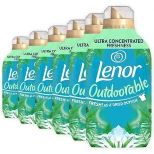 Lenor Outdoorable Fabric Conditioner 35 Washes, 490Ml, Northern Solstice - Ultra Concentrated Freshness - 100 Percent Recycled Bottle X6 - Image 3
