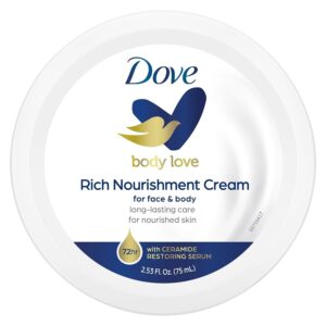 x6 Dove Intensive Nourishing Care Cream 75 ML - Image 2