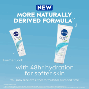 NIVEA Soft Moisturizing Creme, 2.6 Ounce (Pack of 3) - Image 4