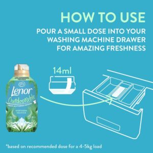 Lenor Outdoorable Fabric Conditioner 35 Washes, 490Ml, Northern Solstice - Ultra Concentrated Freshness - 100 Percent Recycled Bottle X6 - Image 5