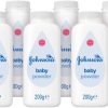 Johnson's Baby Powder Talc Talcum Soft Skin Care Protect Bottles Pack of 6x200g