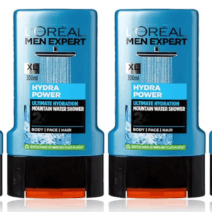 L'Oreal Men Expert Hydra Power Shower Gel for Men 300 ml (Pack of 6, Bulk Buy) - Image 5