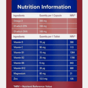 Seven Seas Omega-3 & Multivitamins Man 30-Day Duo x 3 - Image 3