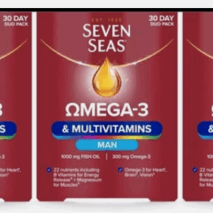 Seven Seas Omega-3 & Multivitamins Man 30-Day Duo x 3 - Image 8