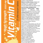 VITAMIN STORE EFFERVESCENT VITAMIN C TABS 10/28   -20'S - Image 3